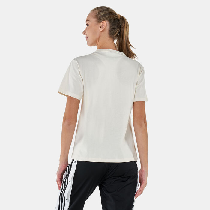 adidas Originals Women's Disney Bambi Graphic T-Shirt Beige image number 1