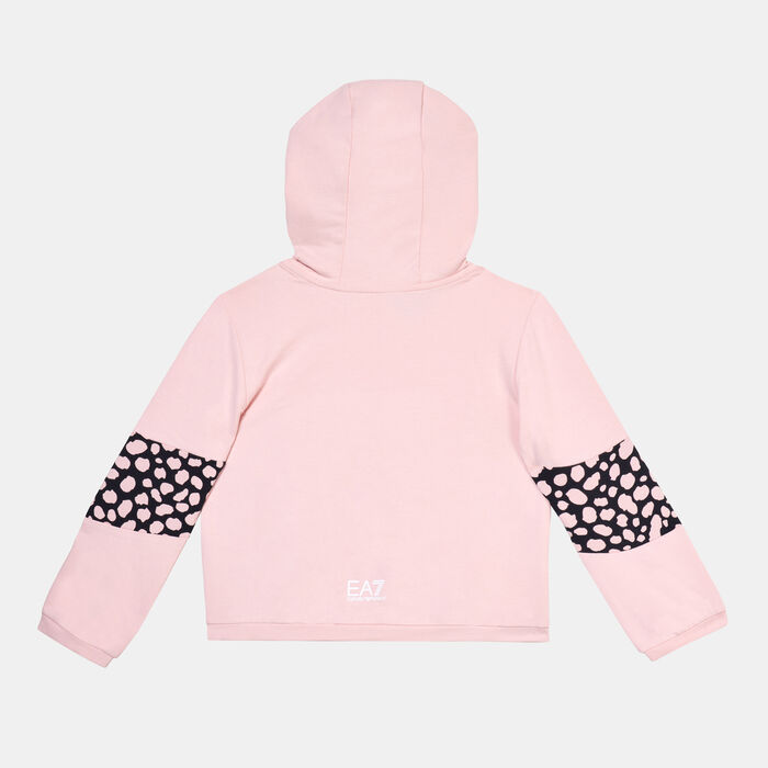 EA7 Emporio Armani Kids' Graphic Hoodie (Older Kids) Pink image number 1