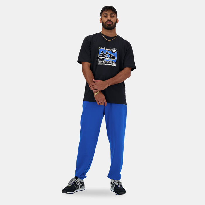 New Balance Men's Advert Graphics T-Shirt Black image number 2