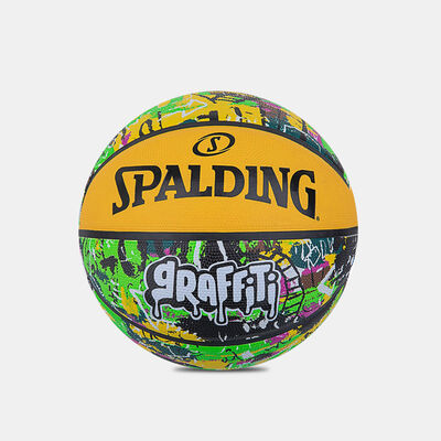 Spalding Graffiti Basketball Yellow