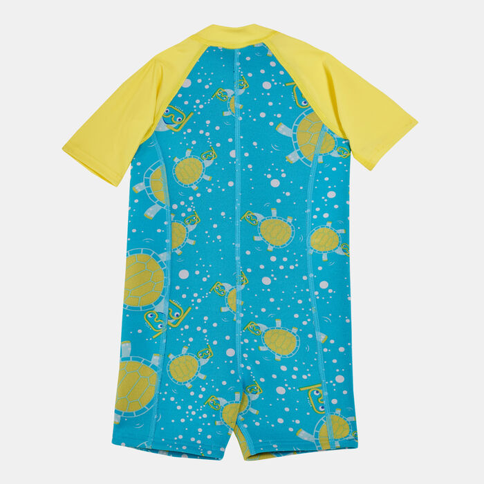 Speedo Kids' X Tommy Turtle Swimming Bodysuit Multi image number 1