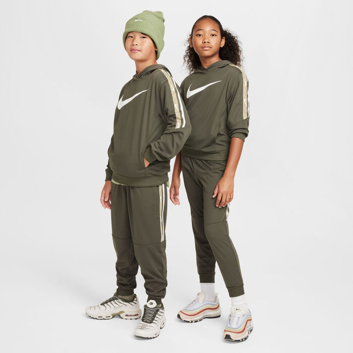 Nike Kids' Sportswear Club+ Hoodie Green image number 2