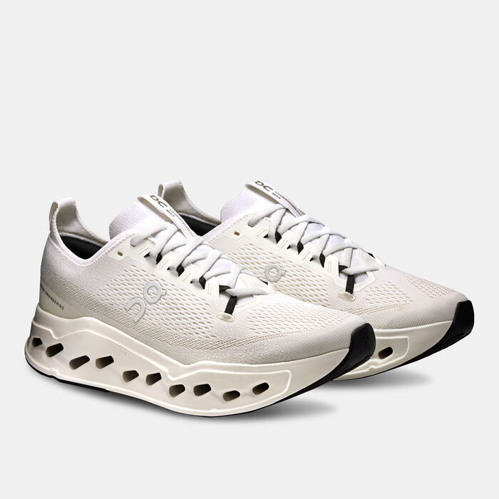 On Men's Cloudsurfer Max Running Shoes White image number 1