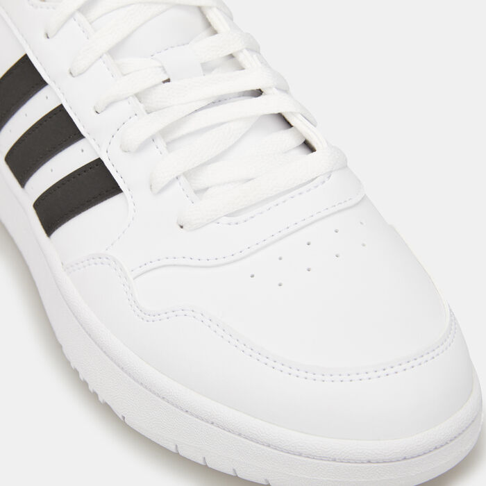 adidas Men's Hoops 3.0 Mid Classic Vintage Shoe White image number 4