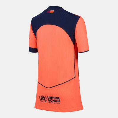 Nike Kids' FC Barcelona 25/26 3rd Replica Football Jersey Orange