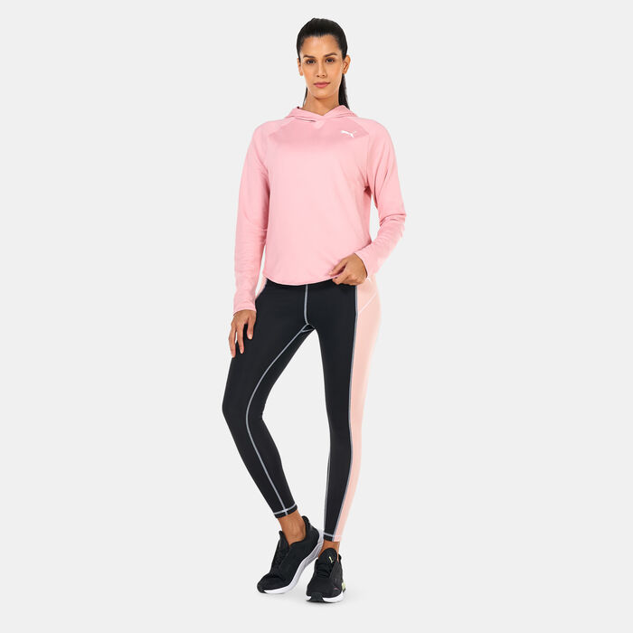 PUMA Women's Active Hoodie Pink image number 2