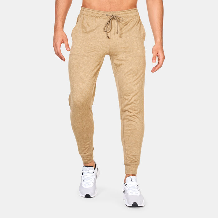 Nike Men's Yoga Dri-FIT Joggers Beige image number 0