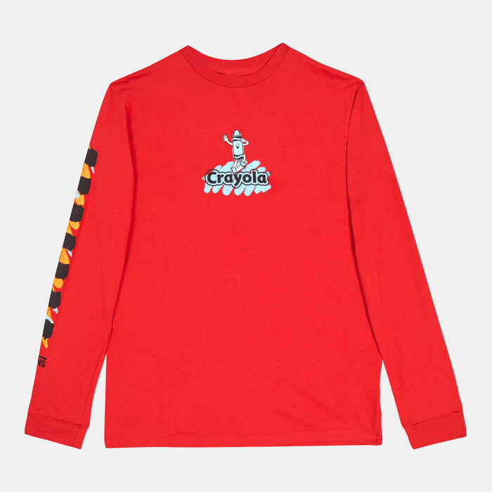 Vans Kids' x Crayola Crayon T-Shirt Red image number 0