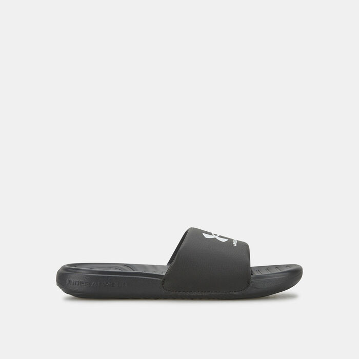 Under Armour Kids' UA Ansa Fixed Slides Black image number 1