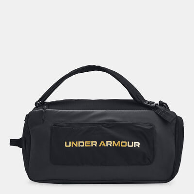 Under Armour Contain Duo Backpack Duffle Bag Black