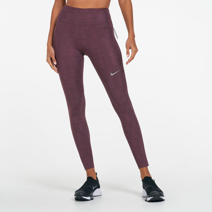 Buy Nike Women's Dri-FIT Run Division Epic Fast Leggings Red in