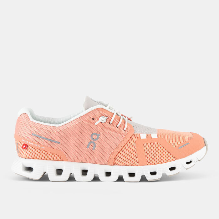 On Women's Cloud 5 Running Shoes Pink image number 0