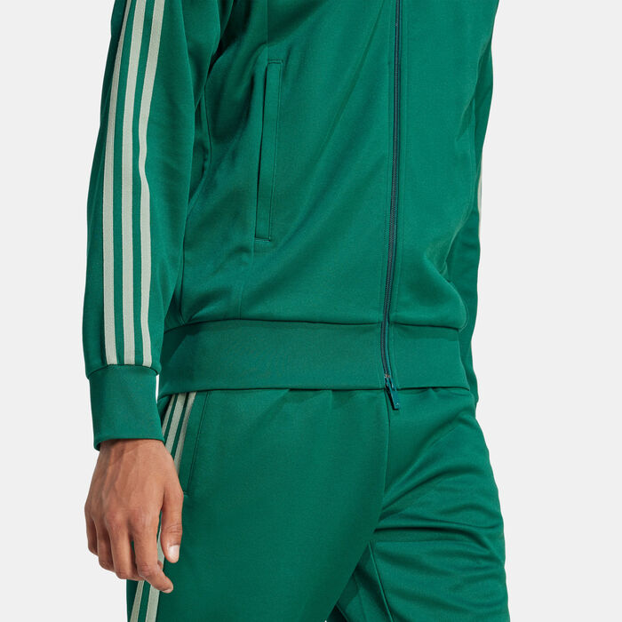 adidas Originals Men's Adicolor Classics SST Track Jacket Green image number 4