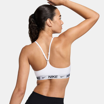 Nike Women's Indy Light-Support Training Sports Bra White