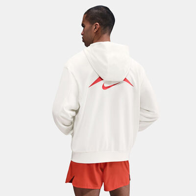 Nike Men's Trail Dri-FIT Magic Hour Running Hoodie White