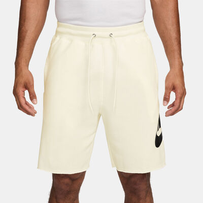 Nike Men's Club French Terry Alumni Shorts Ivory