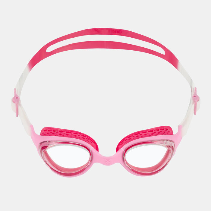 Arena Kids' Air Swimming Goggles Pink image number 2