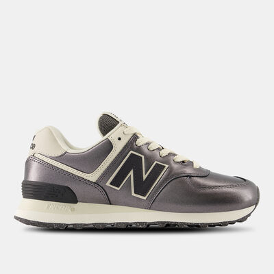 New Balance Women's 574 Shoes Metallic