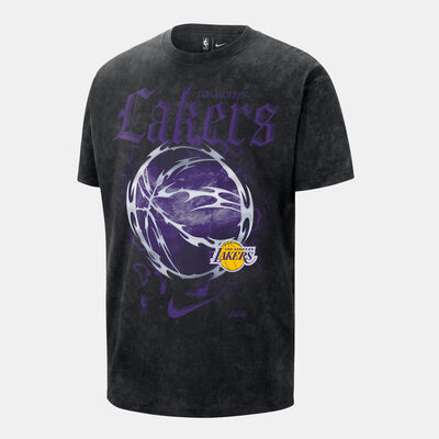 Nike Men's Los Angeles Lakers Max90 T-Shirt Black
