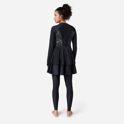 COEGA Women's Modest 2-Piece Swimsuit Black