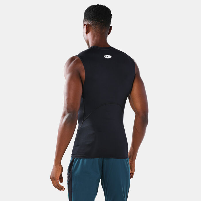 Under Armour Men's HeatGear Armour Top Black image number 1