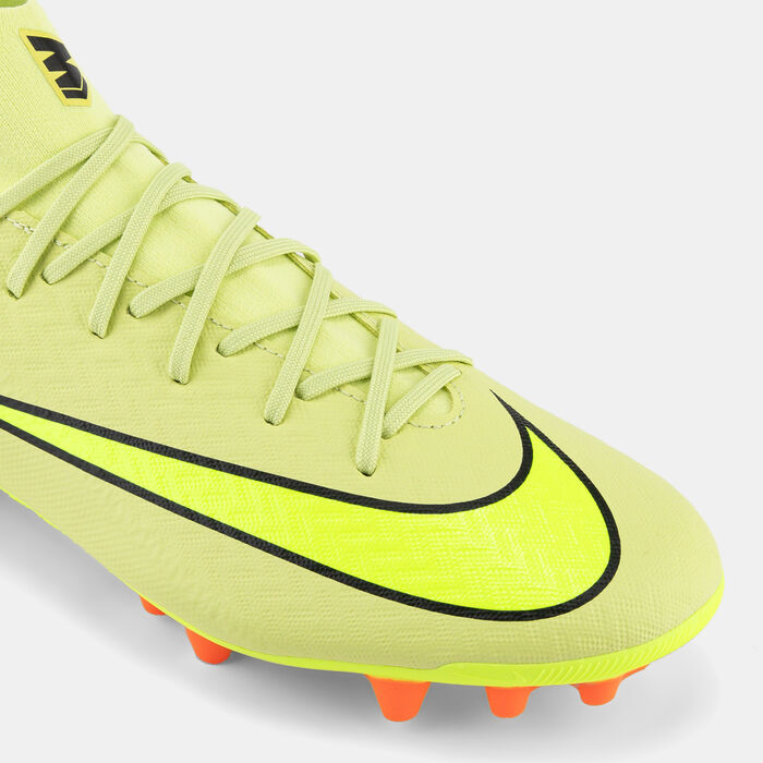 Nike Men's Mercurial Superfly 10 Academy AG Football Shoes Green image number 4