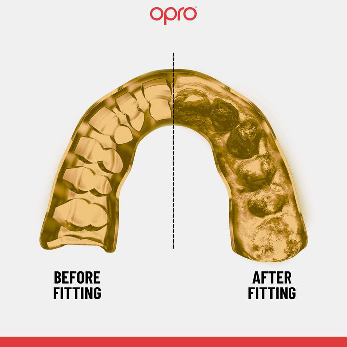 OPRO UFC Instant Custom-Fit MMA Mouth Guard White image number 3