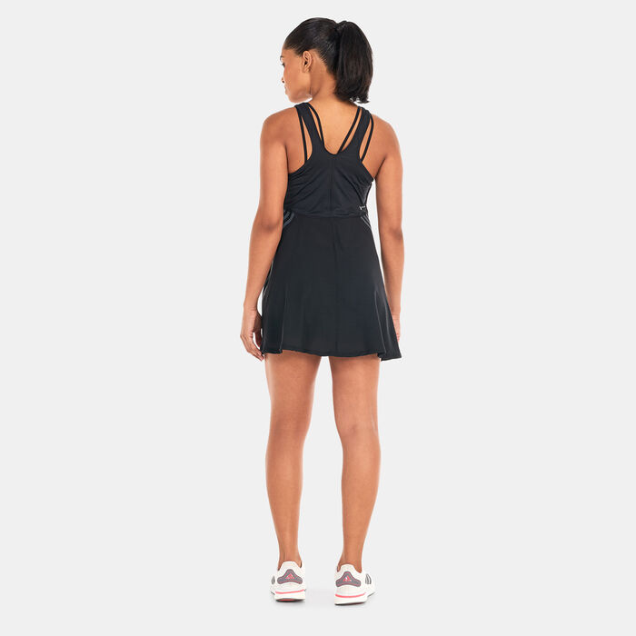 adidas Women's Run Icons 3-Stripes Summer Dress Black image number 1