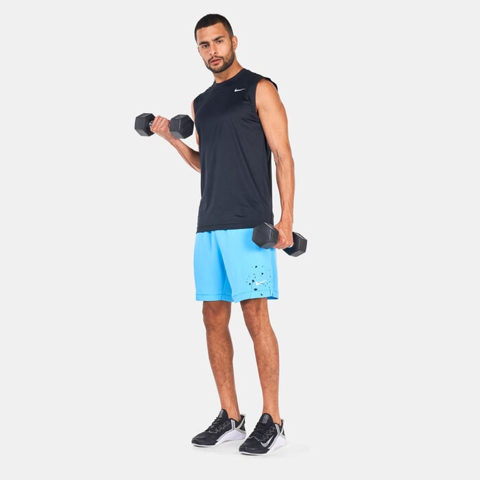 Nike Men's Dri-FIT Legend Sleeveless Training T-Shirt Black image number 2