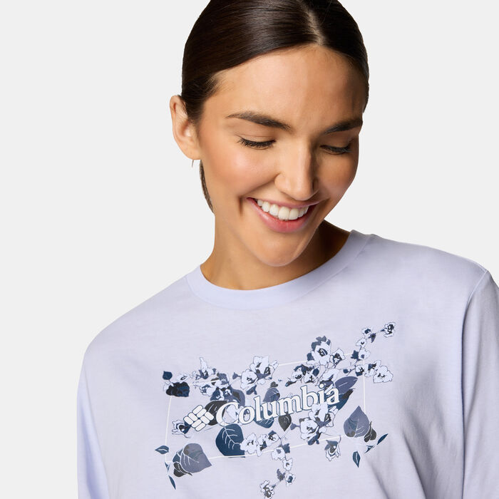 Columbia Women's North Cascades T-Shirt Blue image number 3