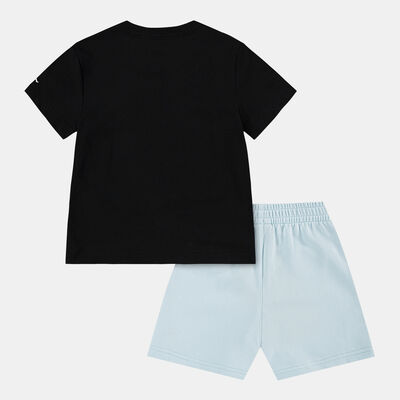 Nike Kids' MJ Flight Essentials T-Shirt and Shorts Set Blue