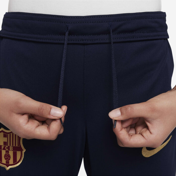 Nike Kids' F.C. Barcelona Strike Dri-FIT Football Tracksuit Maroon image number 8