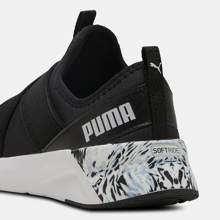 PUMA Women's Softride Harli Mystic Slip‑On Shoes Black image number 5