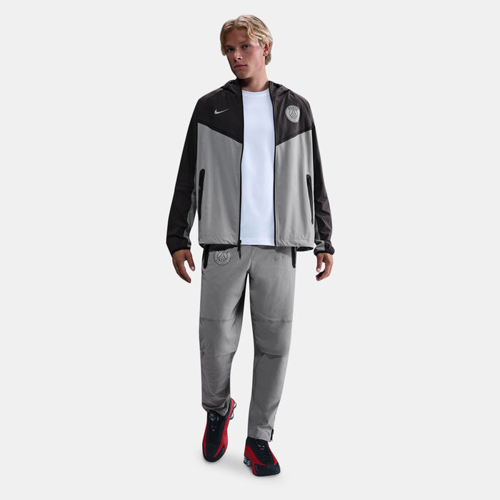 Nike Men's Paris Saint-Germain Tech Woven Football Pants Grey image number 2
