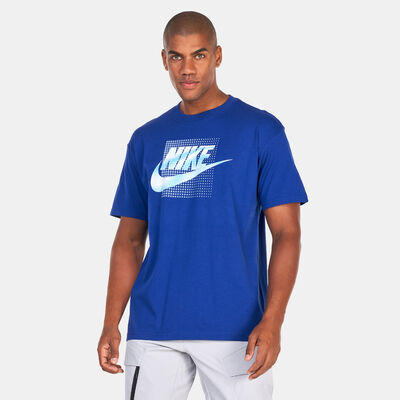 Nike Men's Sportswear Futura Graphic T-Shirt Blue