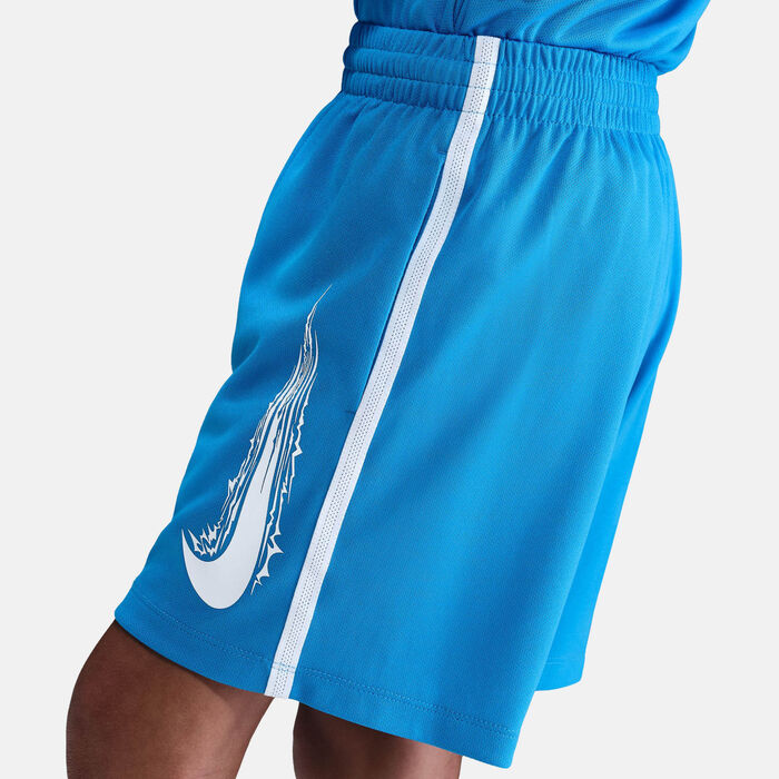 Nike Kids' Multi Dri-FIT Training Shorts Blue image number 4