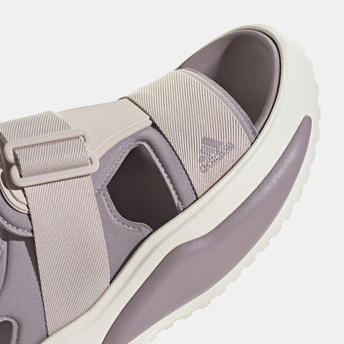 adidas Women's Mehana Sandals Brown image number 5