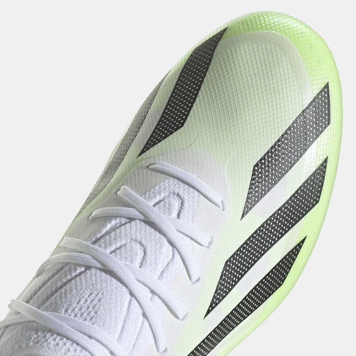 adidas Men's X CRAZYFAST.1 Firm Ground Football Shoe Green image number 4