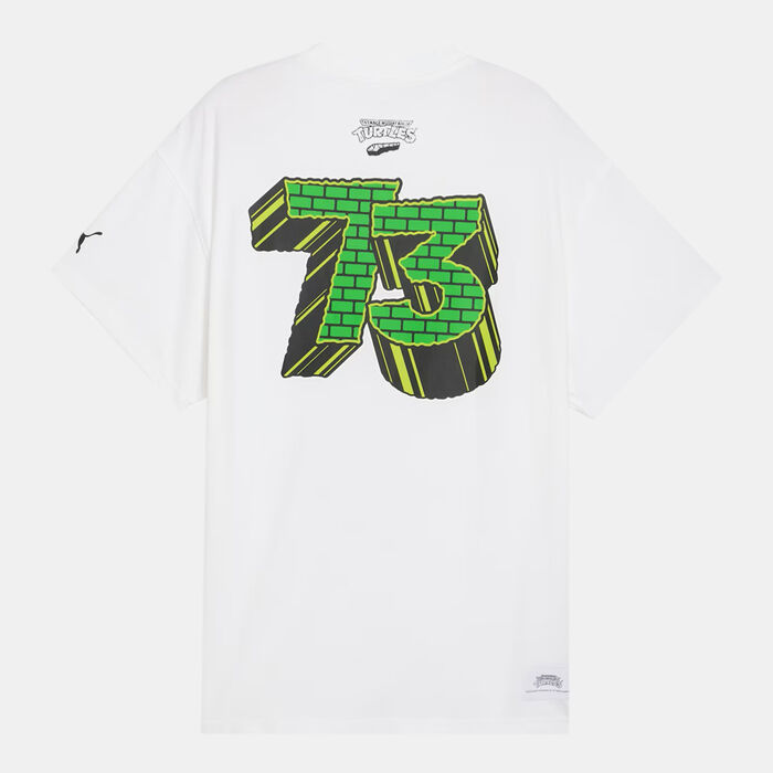 PUMA Men's Teenage Mutant Ninja Turtles T-Shirt White image number 1