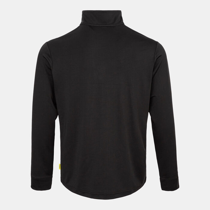 SDSL Men's Zip Golf Pullover Top Black image number 3