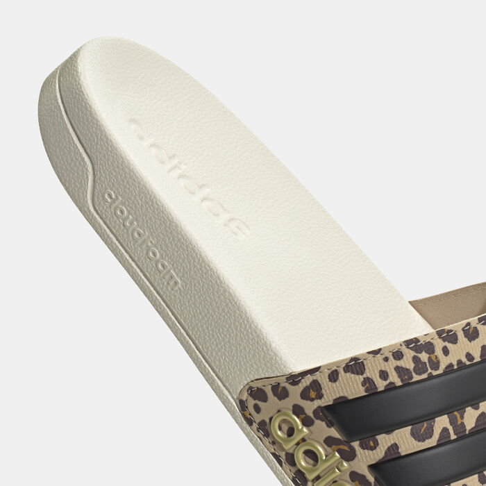 adidas Men's Adilette Slides White image number 5