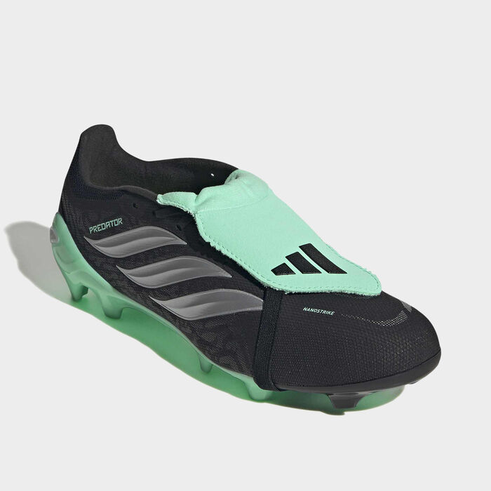 adidas Men's Predator League Fold-Over Tongue Firm Ground Football Shoes Black image number 1