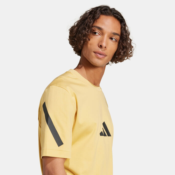 adidas Men's Z.N.E. T-Shirt Yellow image number 3