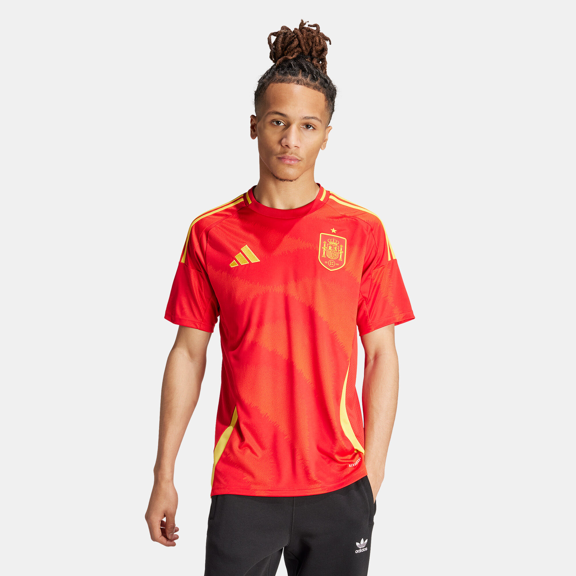 Shop adidas Men's Spain Replica Home Football Jersey - 2024 Red