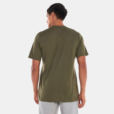 adidas Men's Train Essentials Feelready Logo Training T-Shirt Brown