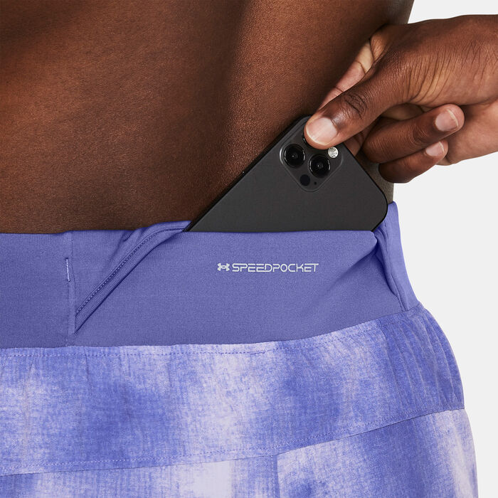 Under Armour Men's Launch Elite Running Shorts Purple image number 3
