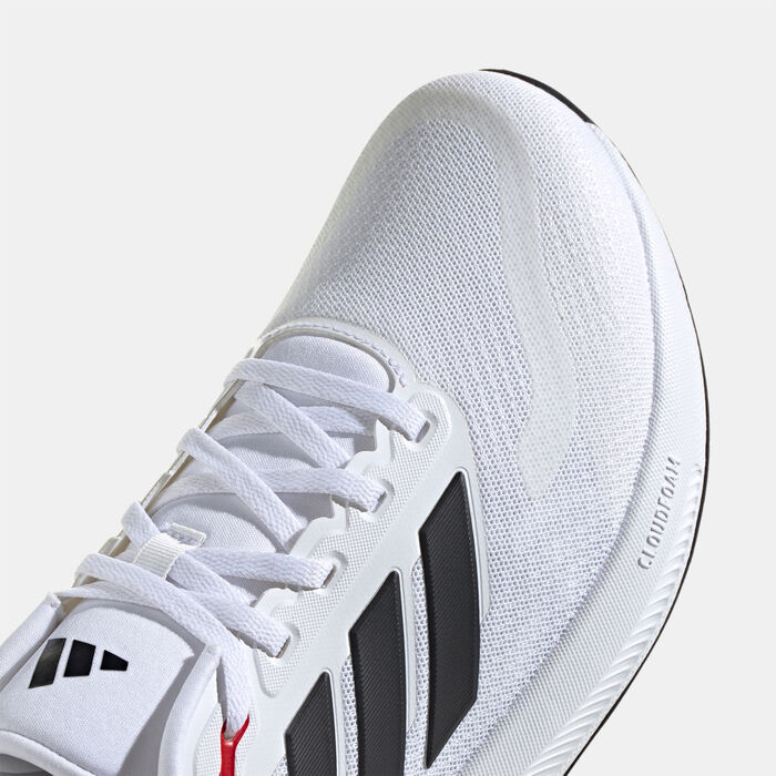 adidas Men's Runfalcon 5 Wide Running Shoes White image number 4