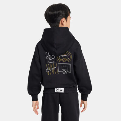 Nike Kids' Culture of Basketball Pullover Hoodie (Older Kids) Black
