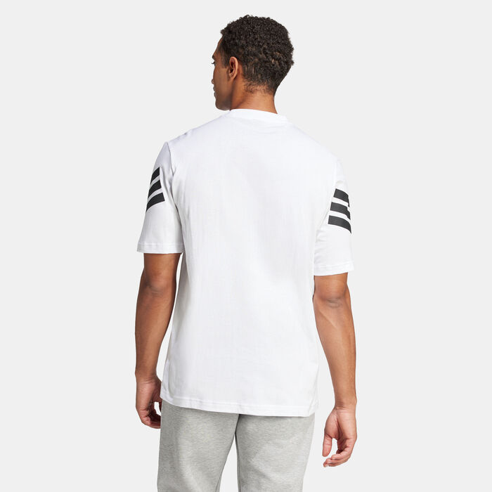 adidas Men's Future Icons 3-Stripes T-Shirt White image number 1