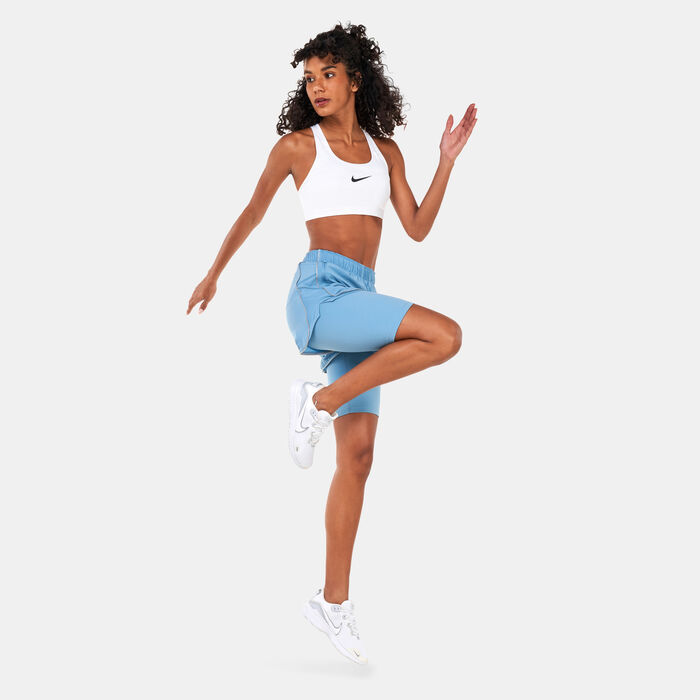 Nike Women's Dri-FIT Run Division 2-In-1 Shorts Blue image number 2